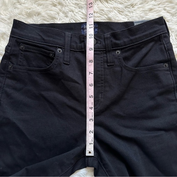 J. Crew Factory Jeans Essential Straight All-Day Stretch Black 25 NWT New - Picture 10 of 11